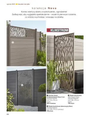 Castorama - gazetka promocyjna Katalog Ogrody, tarasy i balkony 2025 od środy 12.03 do środy 31.12 - strona 228 Castorama - gazetka promocyjna Katalog Ogrody, tarasy i balkony 2025 od środy 12.03 do środy 31.12 - strona 228