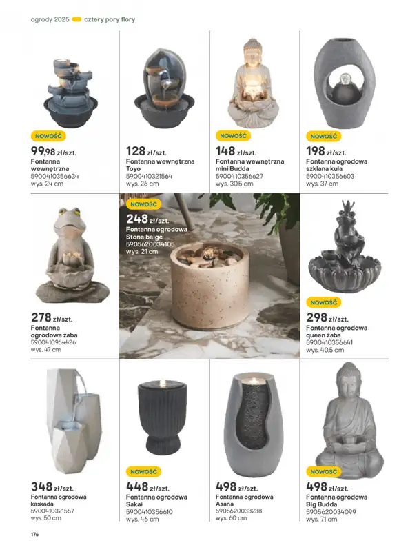Castorama - gazetka promocyjna Katalog Ogrody, tarasy i balkony 2025 od środy 12.03 do środy 31.12 - strona 176