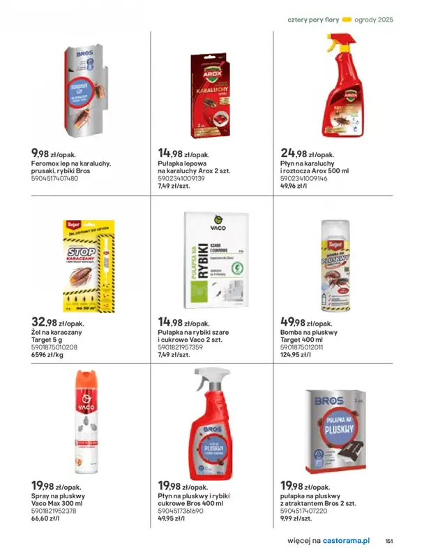 Castorama - gazetka promocyjna Katalog Ogrody, tarasy i balkony 2025 od środy 12.03 do środy 31.12 - strona 151