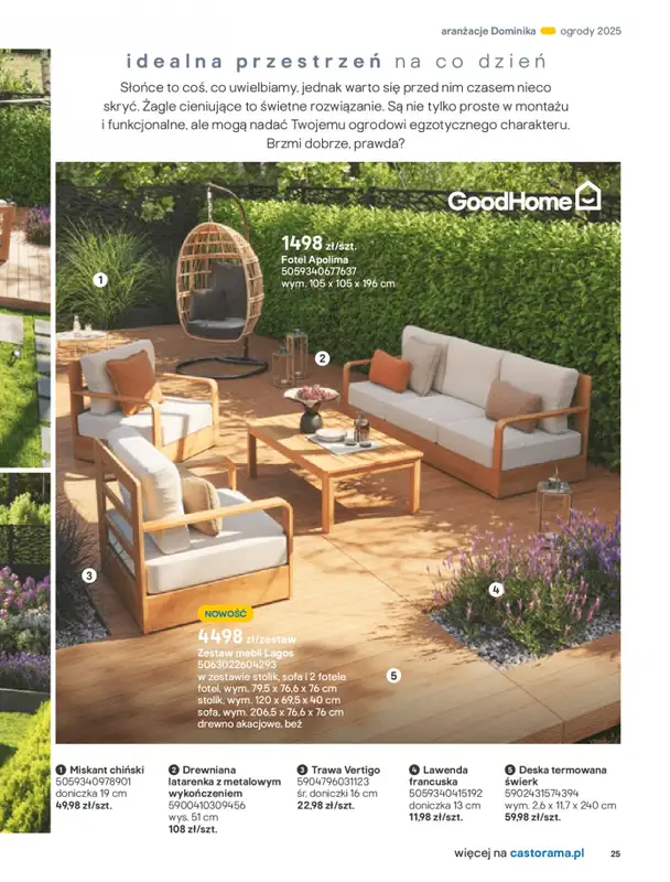 Castorama - gazetka promocyjna Katalog Ogrody, tarasy i balkony 2025 od środy 12.03 do środy 31.12 - strona 25