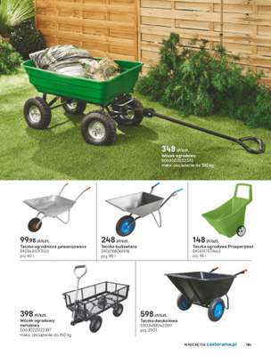 Castorama - gazetka promocyjna Katalog Ogrody, tarasy i balkony 2025 od środy 12.03 do środy 31.12 - strona 185