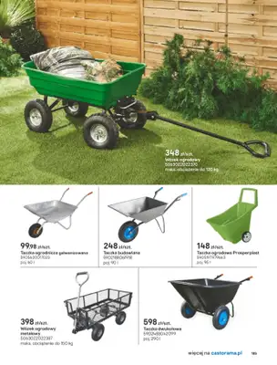 Castorama - gazetka promocyjna Katalog Ogrody, tarasy i balkony 2025 od środy 12.03 do środy 31.12 - strona 185 Castorama - gazetka promocyjna Katalog Ogrody, tarasy i balkony 2025 od środy 12.03 do środy 31.12 - strona 185