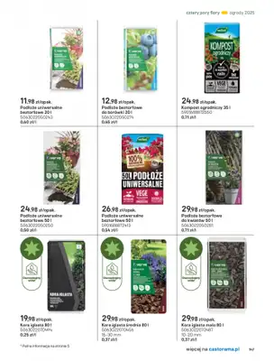 Castorama - gazetka promocyjna Katalog Ogrody, tarasy i balkony 2025 od środy 12.03 do środy 31.12 - strona 147 Castorama - gazetka promocyjna Katalog Ogrody, tarasy i balkony 2025 od środy 12.03 do środy 31.12 - strona 147