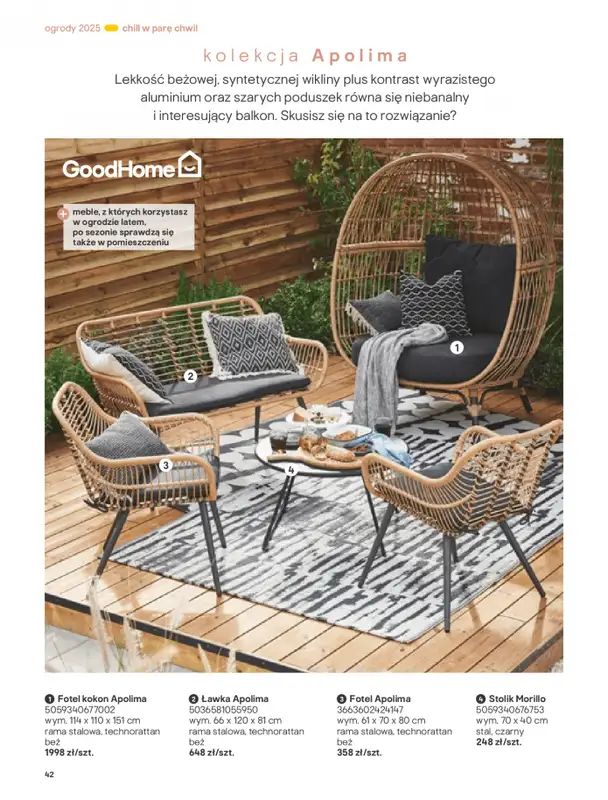 Castorama - gazetka promocyjna Katalog Ogrody, tarasy i balkony 2025 od środy 12.03 do środy 31.12 - strona 42