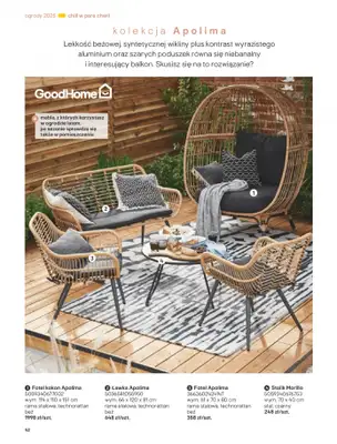 Castorama - gazetka promocyjna Katalog Ogrody, tarasy i balkony 2025 od środy 12.03 do środy 31.12 - strona 42 Castorama - gazetka promocyjna Katalog Ogrody, tarasy i balkony 2025 od środy 12.03 do środy 31.12 - strona 42