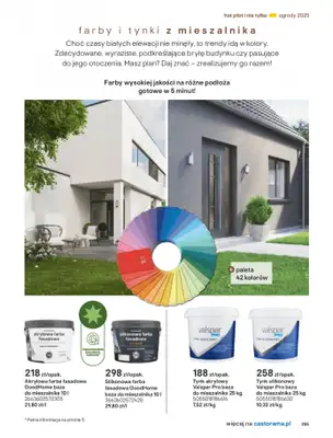 Castorama - gazetka promocyjna Katalog Ogrody, tarasy i balkony 2025 od środy 12.03 do środy 31.12 - strona 255 Castorama - gazetka promocyjna Katalog Ogrody, tarasy i balkony 2025 od środy 12.03 do środy 31.12 - strona 255
