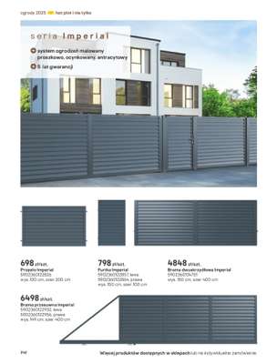 Castorama - gazetka promocyjna Katalog Ogrody, tarasy i balkony 2025 od środy 12.03 do środy 31.12 - strona 242