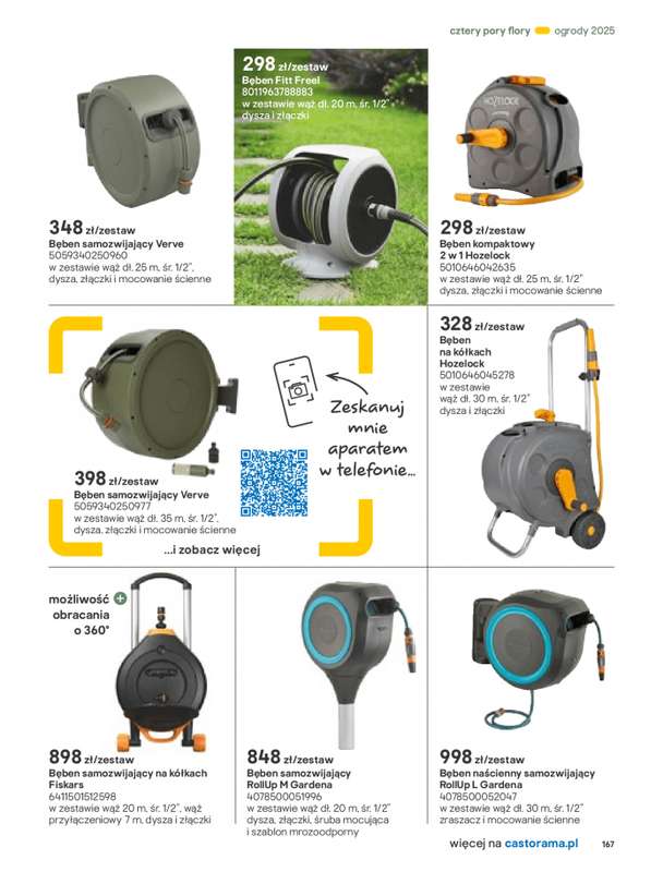 Castorama - gazetka promocyjna Katalog Ogrody, tarasy i balkony 2025 od środy 12.03 do środy 31.12 - strona 167