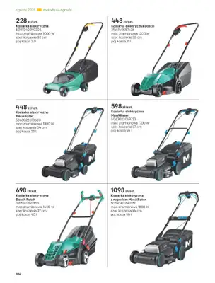 Castorama - gazetka promocyjna Katalog Ogrody, tarasy i balkony 2025 od środy 12.03 do środy 31.12 - strona 206 Castorama - gazetka promocyjna Katalog Ogrody, tarasy i balkony 2025 od środy 12.03 do środy 31.12 - strona 206
