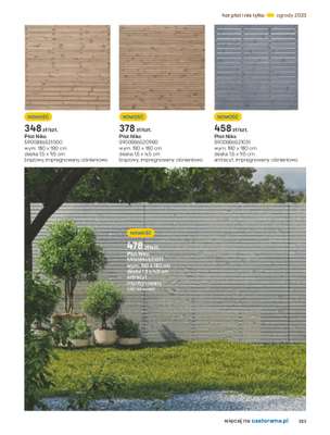 Castorama - gazetka promocyjna Katalog Ogrody, tarasy i balkony 2025 od środy 12.03 do środy 31.12 - strona 223