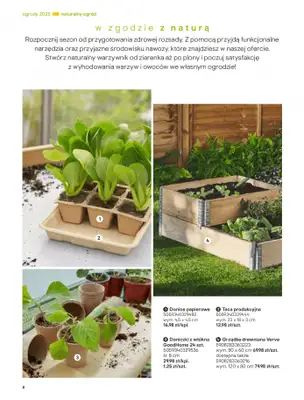 Castorama - gazetka promocyjna Katalog Ogrody, tarasy i balkony 2025 od środy 12.03 do środy 31.12 - strona 8 Castorama - gazetka promocyjna Katalog Ogrody, tarasy i balkony 2025 od środy 12.03 do środy 31.12 - strona 8