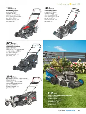 Castorama - gazetka promocyjna Katalog Ogrody, tarasy i balkony 2025 od środy 12.03 do środy 31.12 - strona 211 Castorama - gazetka promocyjna Katalog Ogrody, tarasy i balkony 2025 od środy 12.03 do środy 31.12 - strona 211