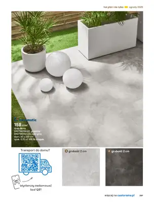 Castorama - gazetka promocyjna Katalog Ogrody, tarasy i balkony 2025 od środy 12.03 do środy 31.12 - strona 289 Castorama - gazetka promocyjna Katalog Ogrody, tarasy i balkony 2025 od środy 12.03 do środy 31.12 - strona 289