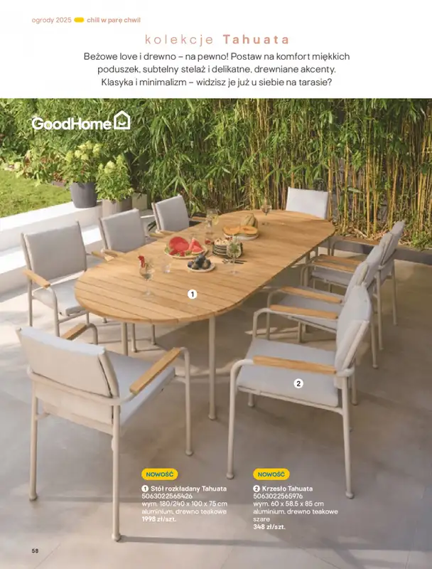 Castorama - gazetka promocyjna Katalog Ogrody, tarasy i balkony 2025 od środy 12.03 do środy 31.12 - strona 58