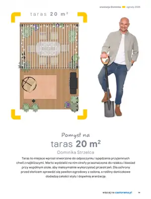 Castorama - gazetka promocyjna Katalog Ogrody, tarasy i balkony 2025 od środy 12.03 do środy 31.12 - strona 19 Castorama - gazetka promocyjna Katalog Ogrody, tarasy i balkony 2025 od środy 12.03 do środy 31.12 - strona 19