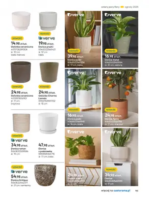 Castorama - gazetka promocyjna Katalog Ogrody, tarasy i balkony 2025 od środy 12.03 do środy 31.12 - strona 145 Castorama - gazetka promocyjna Katalog Ogrody, tarasy i balkony 2025 od środy 12.03 do środy 31.12 - strona 145