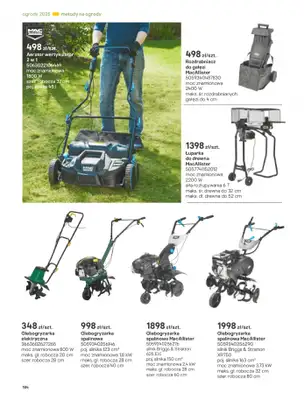 Castorama - gazetka promocyjna Katalog Ogrody, tarasy i balkony 2025 od środy 12.03 do środy 31.12 - strona 184 Castorama - gazetka promocyjna Katalog Ogrody, tarasy i balkony 2025 od środy 12.03 do środy 31.12 - strona 184