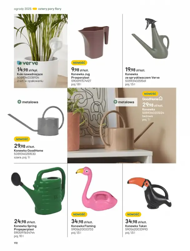 Castorama - gazetka promocyjna Katalog Ogrody, tarasy i balkony 2025 od środy 12.03 do środy 31.12 - strona 172