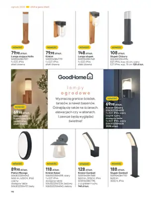 Castorama - gazetka promocyjna Katalog Ogrody, tarasy i balkony 2025 od środy 12.03 do środy 31.12 - strona 110 Castorama - gazetka promocyjna Katalog Ogrody, tarasy i balkony 2025 od środy 12.03 do środy 31.12 - strona 110