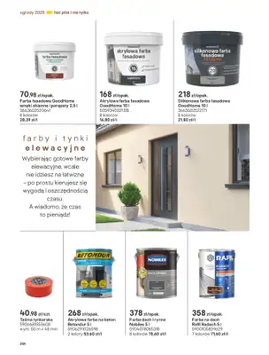Castorama - gazetka promocyjna Katalog Ogrody, tarasy i balkony 2025 od środy 12.03 do środy 31.12 - strona 254 Castorama - gazetka promocyjna Katalog Ogrody, tarasy i balkony 2025 od środy 12.03 do środy 31.12 - strona 254