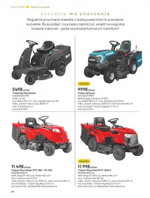 Castorama - gazetka promocyjna Katalog Ogrody, tarasy i balkony 2025 od środy 12.03 do środy 31.12 - strona 212 Castorama - gazetka promocyjna Katalog Ogrody, tarasy i balkony 2025 od środy 12.03 do środy 31.12 - strona 212
