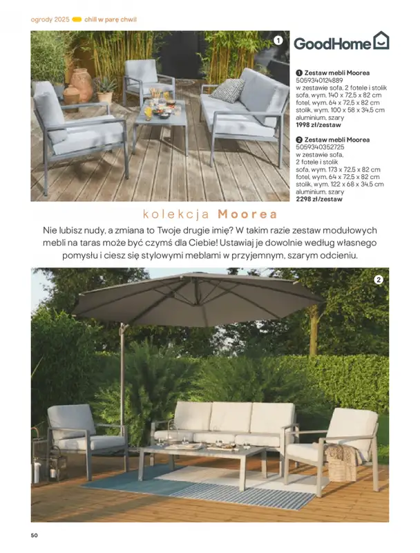 Castorama - gazetka promocyjna Katalog Ogrody, tarasy i balkony 2025 od środy 12.03 do środy 31.12 - strona 50