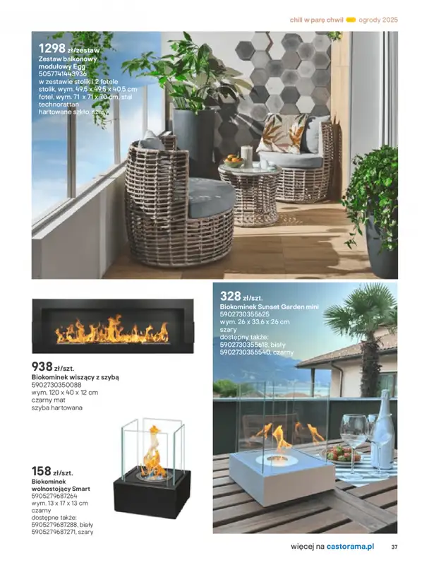 Castorama - gazetka promocyjna Katalog Ogrody, tarasy i balkony 2025 od środy 12.03 do środy 31.12 - strona 37