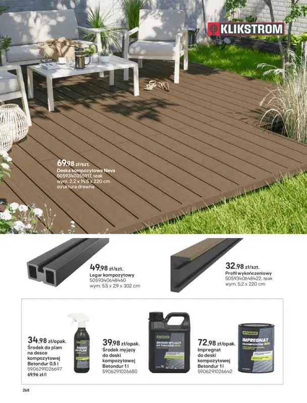Castorama - gazetka promocyjna Katalog Ogrody, tarasy i balkony 2025 od środy 12.03 do środy 31.12 - strona 268