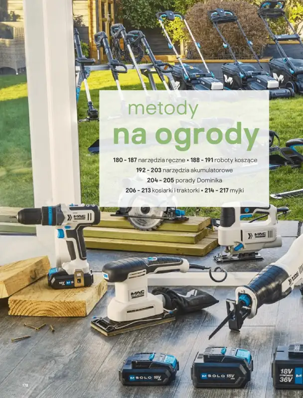 Castorama - gazetka promocyjna Katalog Ogrody, tarasy i balkony 2025 od środy 12.03 do środy 31.12 - strona 178