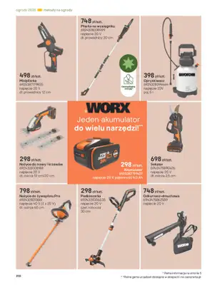 Castorama - gazetka promocyjna Katalog Ogrody, tarasy i balkony 2025 od środy 12.03 do środy 31.12 - strona 202 Castorama - gazetka promocyjna Katalog Ogrody, tarasy i balkony 2025 od środy 12.03 do środy 31.12 - strona 202