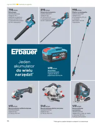 Castorama - gazetka promocyjna Katalog Ogrody, tarasy i balkony 2025 od środy 12.03 do środy 31.12 - strona 194 Castorama - gazetka promocyjna Katalog Ogrody, tarasy i balkony 2025 od środy 12.03 do środy 31.12 - strona 194