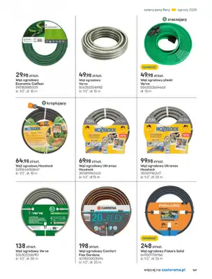 Castorama - gazetka promocyjna Katalog Ogrody, tarasy i balkony 2025 od środy 12.03 do środy 31.12 - strona 169 Castorama - gazetka promocyjna Katalog Ogrody, tarasy i balkony 2025 od środy 12.03 do środy 31.12 - strona 169