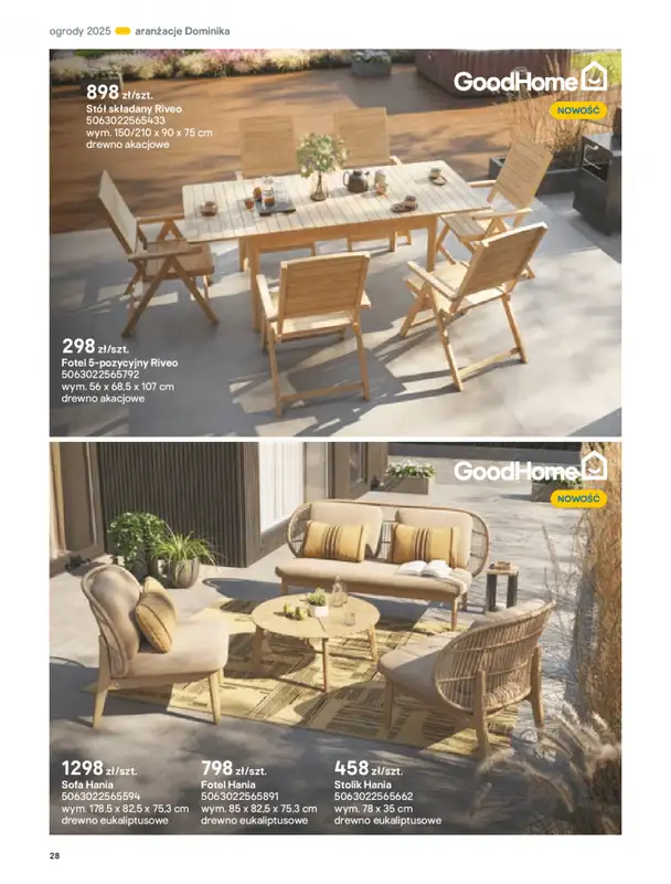 Castorama - gazetka promocyjna Katalog Ogrody, tarasy i balkony 2025 od środy 12.03 do środy 31.12 - strona 28