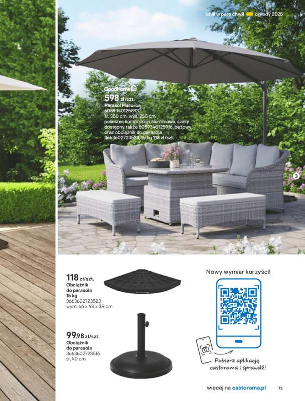 Castorama - gazetka promocyjna Katalog Ogrody, tarasy i balkony 2025 od środy 12.03 do środy 31.12 - strona 73