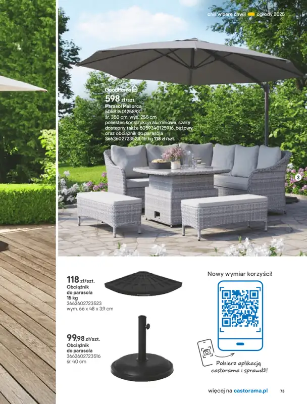 Castorama - gazetka promocyjna Katalog Ogrody, tarasy i balkony 2025 od środy 12.03 do środy 31.12 - strona 73
