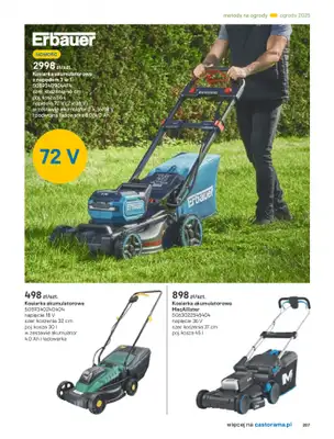 Castorama - gazetka promocyjna Katalog Ogrody, tarasy i balkony 2025 od środy 12.03 do środy 31.12 - strona 207 Castorama - gazetka promocyjna Katalog Ogrody, tarasy i balkony 2025 od środy 12.03 do środy 31.12 - strona 207
