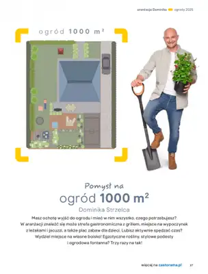 Castorama - gazetka promocyjna Katalog Ogrody, tarasy i balkony 2025 od środy 12.03 do środy 31.12 - strona 27 Castorama - gazetka promocyjna Katalog Ogrody, tarasy i balkony 2025 od środy 12.03 do środy 31.12 - strona 27