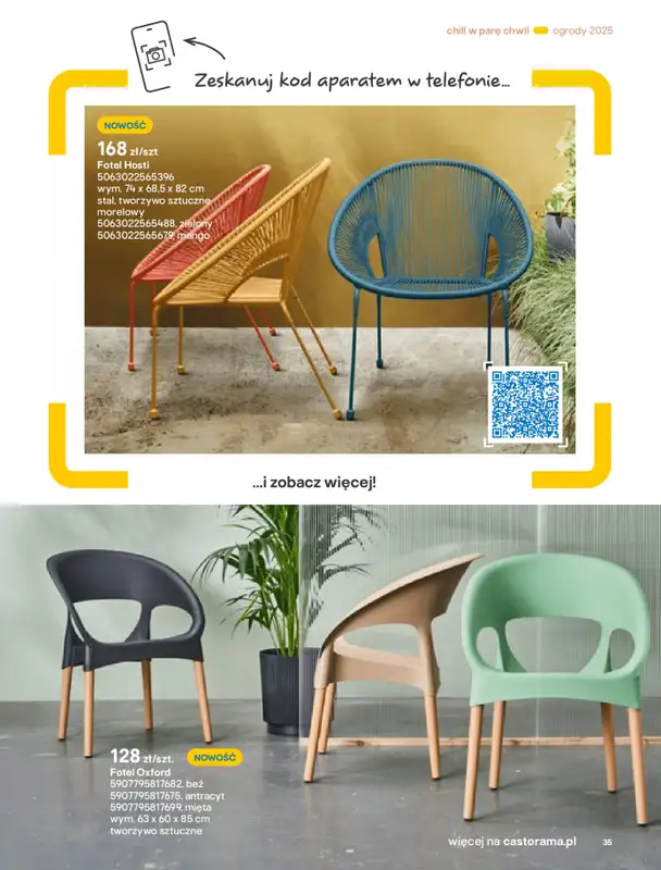 Castorama - gazetka promocyjna Katalog Ogrody, tarasy i balkony 2025 od środy 12.03 do środy 31.12 - strona 35