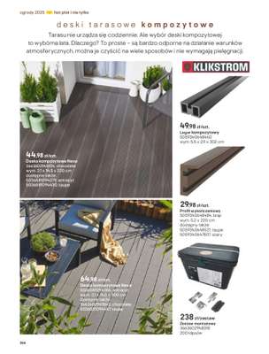 Castorama - gazetka promocyjna Katalog Ogrody, tarasy i balkony 2025 od środy 12.03 do środy 31.12 - strona 266