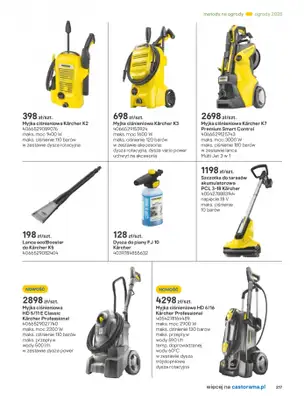 Castorama - gazetka promocyjna Katalog Ogrody, tarasy i balkony 2025 od środy 12.03 do środy 31.12 - strona 217 Castorama - gazetka promocyjna Katalog Ogrody, tarasy i balkony 2025 od środy 12.03 do środy 31.12 - strona 217