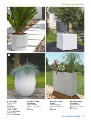 Castorama - gazetka promocyjna Katalog Ogrody, tarasy i balkony 2025 od środy 12.03 do środy 31.12 - strona 139 Castorama - gazetka promocyjna Katalog Ogrody, tarasy i balkony 2025 od środy 12.03 do środy 31.12 - strona 139