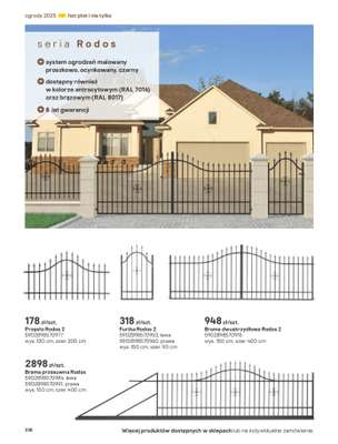 Castorama - gazetka promocyjna Katalog Ogrody, tarasy i balkony 2025 od środy 12.03 do środy 31.12 - strona 230
