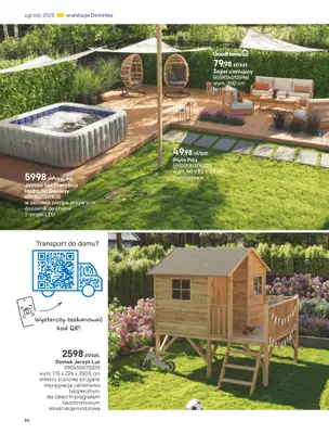 Castorama - gazetka promocyjna Katalog Ogrody, tarasy i balkony 2025 od środy 12.03 do środy 31.12 - strona 24 Castorama - gazetka promocyjna Katalog Ogrody, tarasy i balkony 2025 od środy 12.03 do środy 31.12 - strona 24