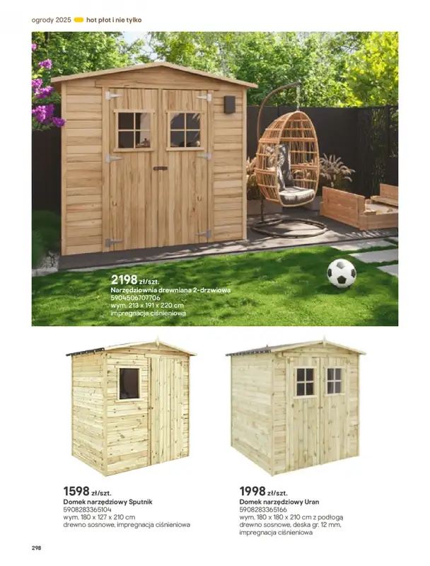 Castorama - gazetka promocyjna Katalog Ogrody, tarasy i balkony 2025 od środy 12.03 do środy 31.12 - strona 298