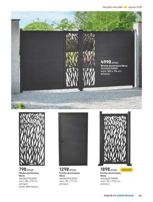 Castorama - gazetka promocyjna Katalog Ogrody, tarasy i balkony 2025 od środy 12.03 do środy 31.12 - strona 227