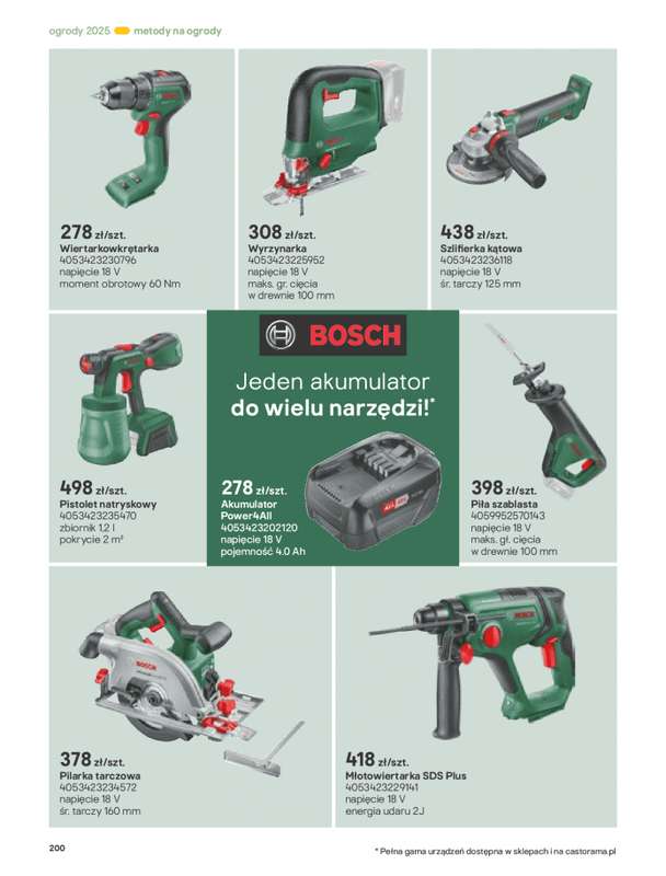 Castorama - gazetka promocyjna Katalog Ogrody, tarasy i balkony 2025 od środy 12.03 do środy 31.12 - strona 200