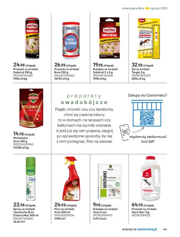 Castorama - gazetka promocyjna Katalog Ogrody, tarasy i balkony 2025 od środy 12.03 do środy 31.12 - strona 149