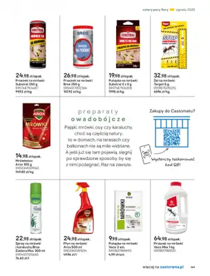 Castorama - gazetka promocyjna Katalog Ogrody, tarasy i balkony 2025 od środy 12.03 do środy 31.12 - strona 149 Castorama - gazetka promocyjna Katalog Ogrody, tarasy i balkony 2025 od środy 12.03 do środy 31.12 - strona 149