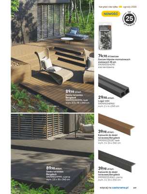 Castorama - gazetka promocyjna Katalog Ogrody, tarasy i balkony 2025 od środy 12.03 do środy 31.12 - strona 269
