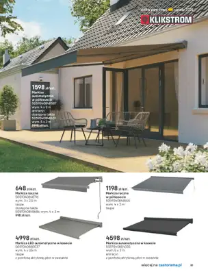 Castorama - gazetka promocyjna Katalog Ogrody, tarasy i balkony 2025 od środy 12.03 do środy 31.12 - strona 81 Castorama - gazetka promocyjna Katalog Ogrody, tarasy i balkony 2025 od środy 12.03 do środy 31.12 - strona 81
